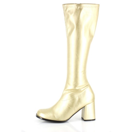 Bota Dourada Adulto Gogo