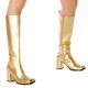 Bota Dourada Adulto Gogo