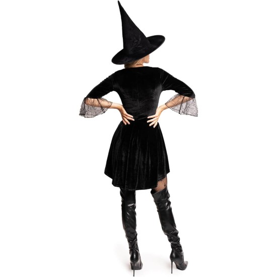 Fantasia Bruxa Negra Adulto Tipsy