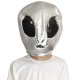 Cabeça Capacete/Máscara Alien Extra Terrestre Pelúcia Luxo
