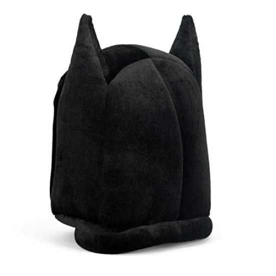 Cabeça Capacete Máscara Batman Pelúcia Luxo