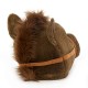 Cabeça Capacete Máscara Cavalo Pelúcia Luxo