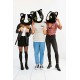 Cabeça Capacete Máscara Gata Pelúcia Luxo