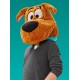 Cabeça Capacete/Máscara Scooby Doo Pelúcia Luxo