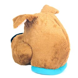 Cabeça Capacete/Máscara Scooby Doo Pelúcia Luxo