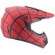 Capacete do Homem Aranha Motoqueiro Motocross