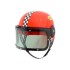 Capacete Piloto de Corrida Hot Wheels Vermelho Luxo
