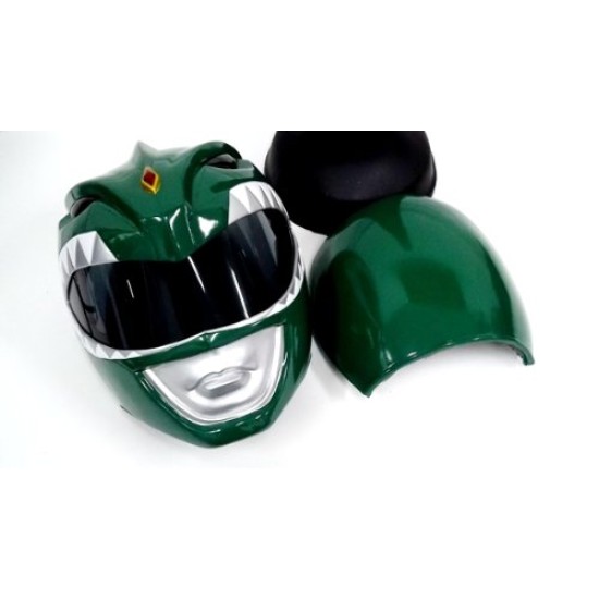 Capacete Power Rangers Verde Cosplay