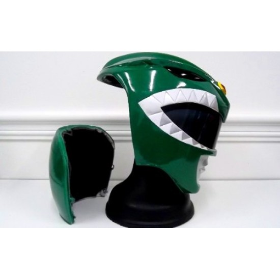 Capacete Power Rangers Verde Cosplay