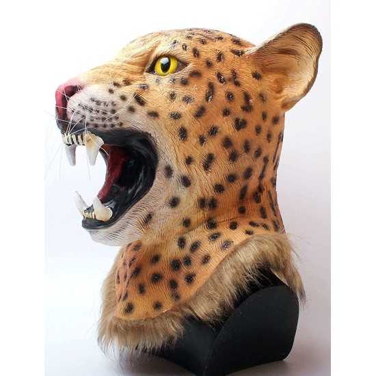 Máscara Pantera Realística Latex Luxo