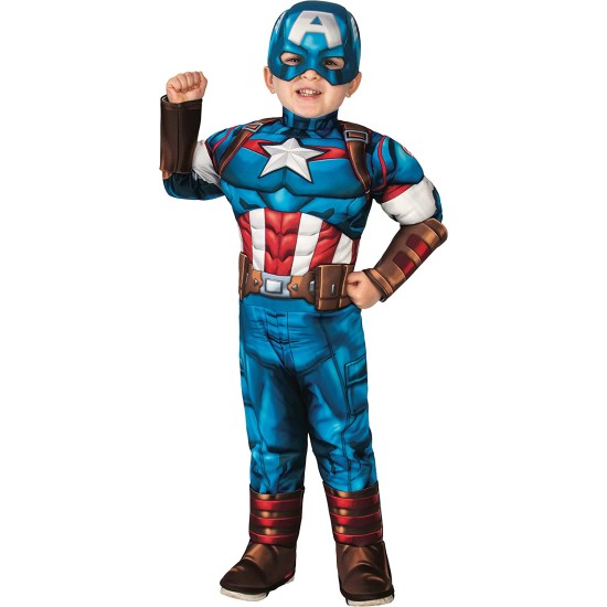 Fantasia Capitão América Os Vingadores Infantil Bebê