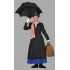 Fantasia Mary Poppins Babá Inglesa