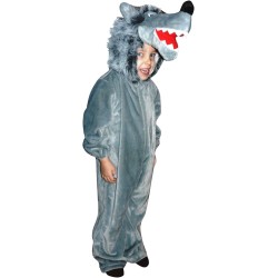 Fantasia Lobo Infantil Super Luxo Bebê
