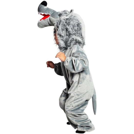 Fantasia Lobo Infantil Super Luxo Bebê