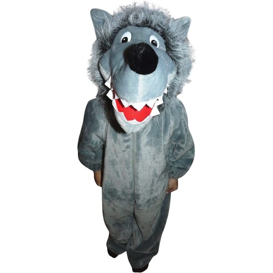Fantasia Lobo Infantil Super Luxo Bebê