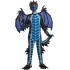Fantasia Dragão Infantil Azul