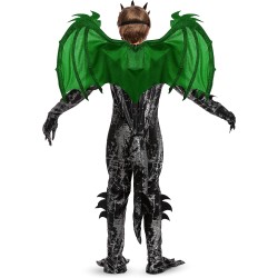 Fantasia Dragão Infantil Verde