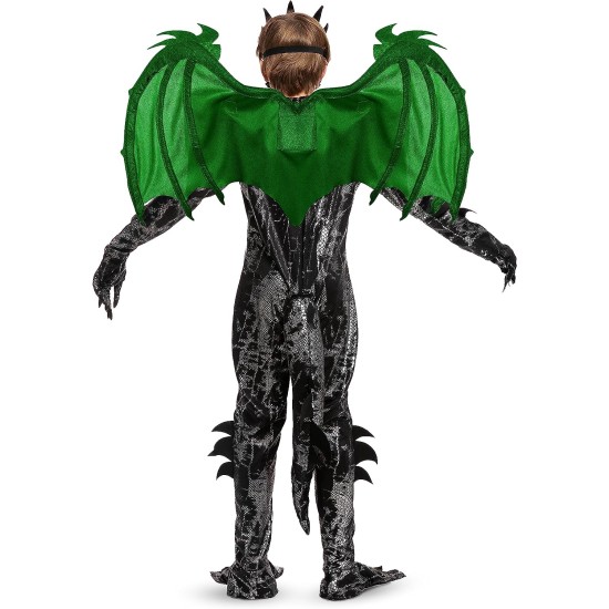 Fantasia Dragão Infantil Verde