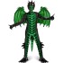 Fantasia Dragão Infantil Verde