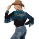Fantasia Camisa Cowboy Cowgirl Adulto Country