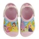 Sapato Crocs Infantil Princesas Rapunzel Bela e Aurora Disney