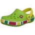 Sapato Crocs Infantil Verde Lego