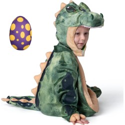 Fantasia Dinossauro T-Rex Infantil Bebê Luxo