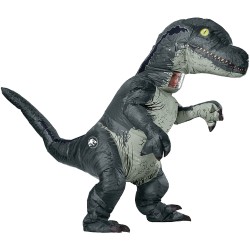 Fantasia Mundo Jurássico Reino Caído Velociraptor Adulto Inflável