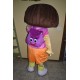 Fantasia Adulto Dora a Exploradora Mascote Luxo
