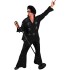 Fantasia Elvis Presley Adulto Luxo Preto