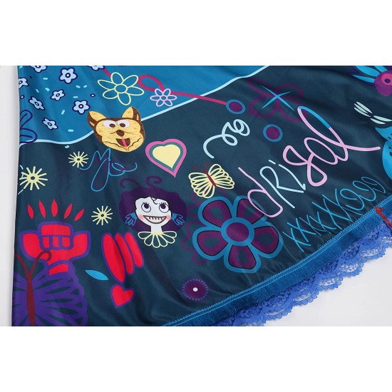 Fantasia Encanto Mirabel Disney Adulto Luxo