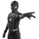 Fantasia Adulto Homem Aranha Spider Man Spandex Preto