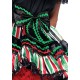 Fantasia Caveira Mexicana Adulto Extra Grande Clássica
