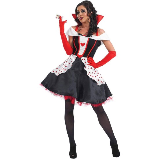 Fantasia Rainha de Copas Luxo Fun Adulto