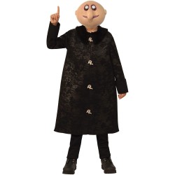 Fantasia Tio Fester Infantil Família Addams Animado