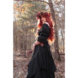 Fantasia Fantasma da Ópera Adulto Feminino Clássica Preta