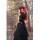 Fantasia Fantasma da Ópera Adulto Feminino Clássica Preta