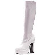 Bota Adulto Branca Plataforma