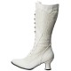 Bota Branca de Amarrar