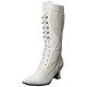 Bota Branca de Amarrar