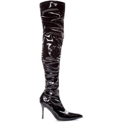 Bota Preta Sexy Adulto Lala