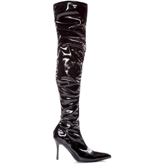 Bota Preta Sexy Adulto Lala