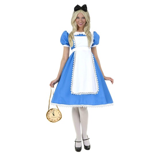Fantasia Adulto Alice no País das Maravilhas Luxuosa