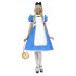 Fantasia Adulto Alice no País das Maravilhas Luxuosa