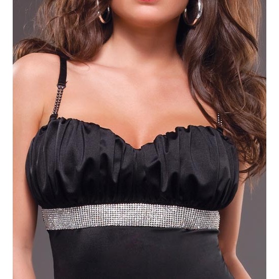 Fantasia Adulto Feminino Glamour da Meia Noite Sexy