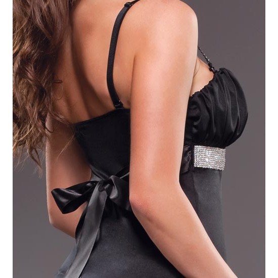 Fantasia Adulto Feminino Glamour da Meia Noite Sexy