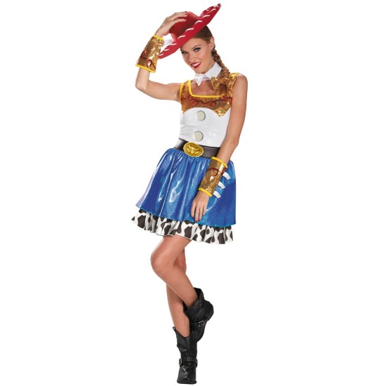 Fantasia Adulto Jessie Vestido Luxo