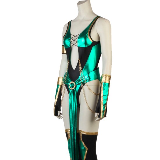 Fantasia Adulto Mortal Combat Jade Clássica