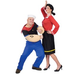 Fantasia Adulto Olívia Palito Popeye