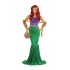 Fantasia Adulto Sereia Ariel Super Clássica